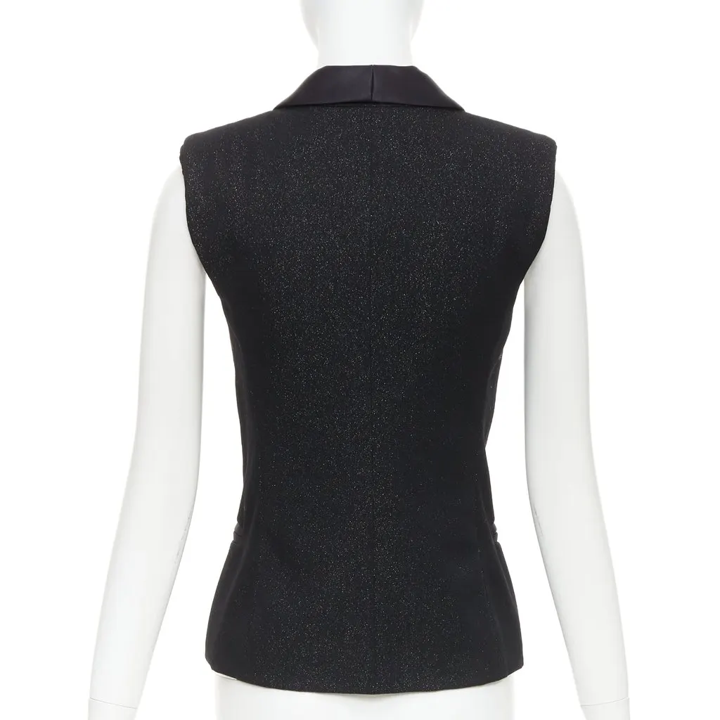 Chanel Black Wool Top Black Wool Very good - Box View