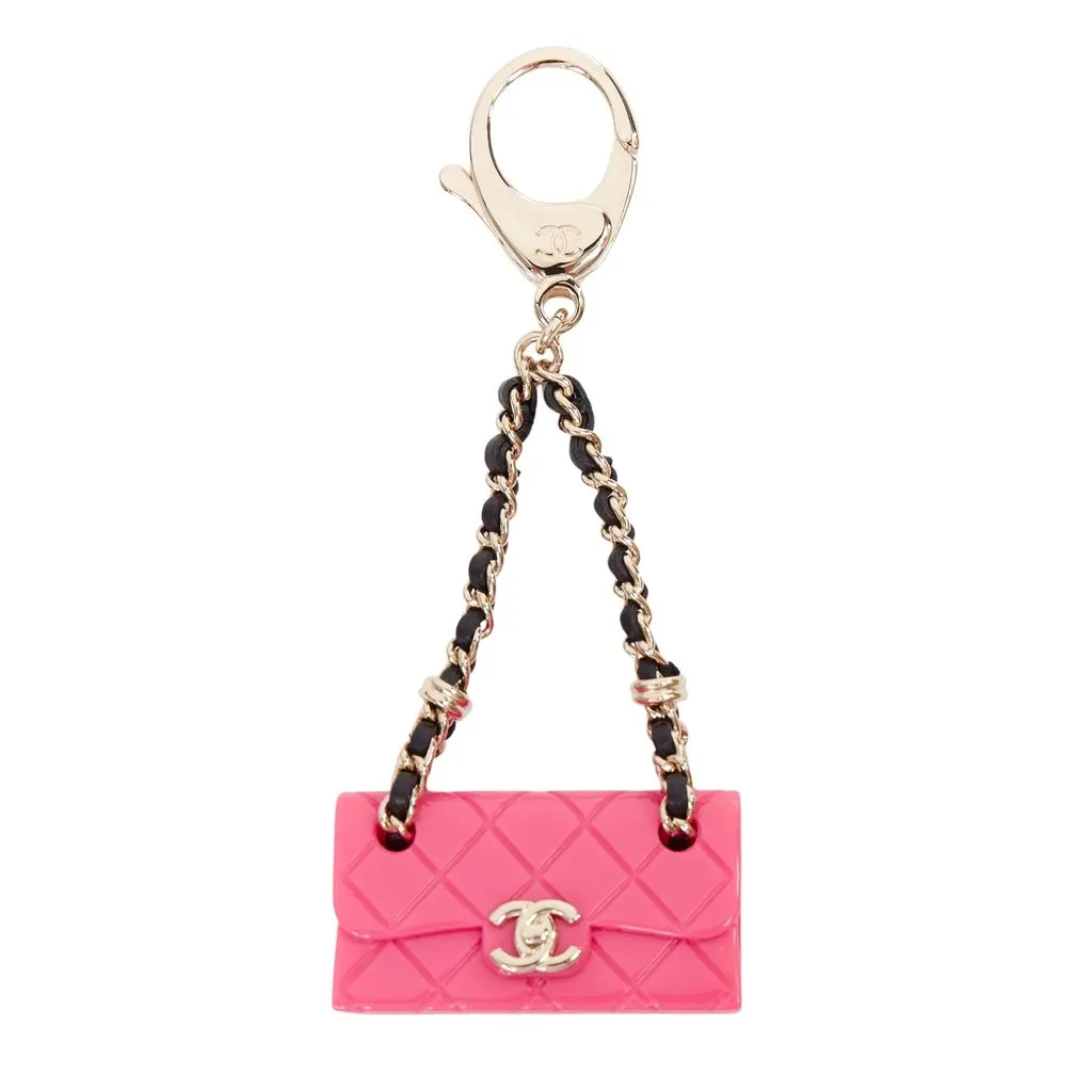 Chanel Icon Pink Plastic Very good - Front View