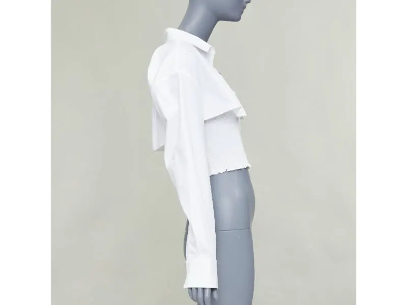 T by Alexander Wang White Cotton Top White Cotton Very good - Model View