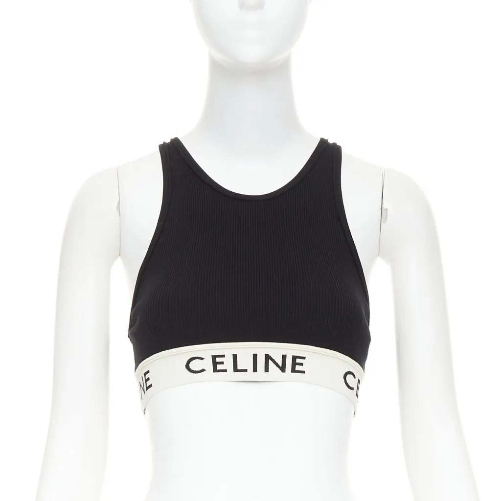 Celine Black Top Black Fair - Front View