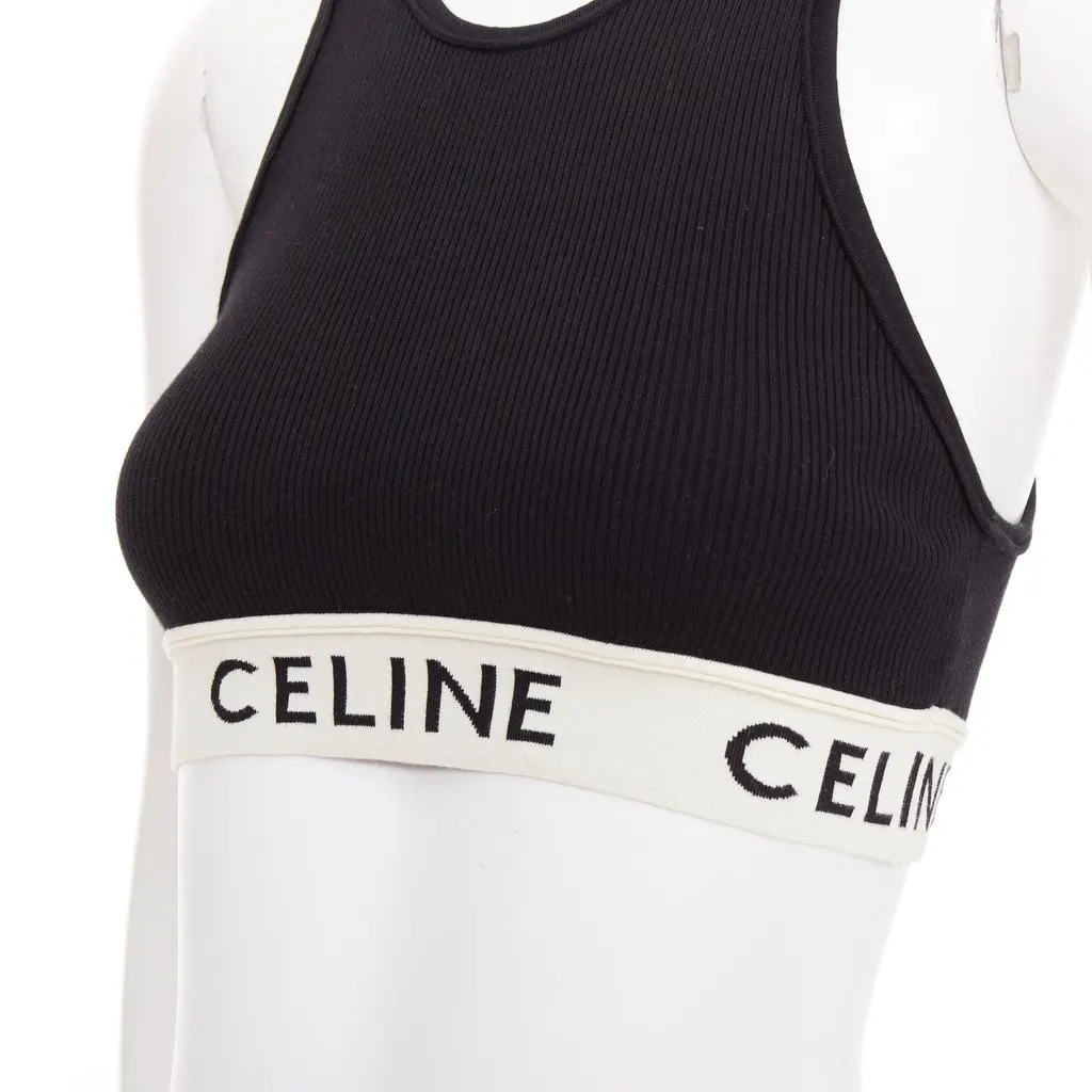 Celine Black Top Black Fair - Back View
