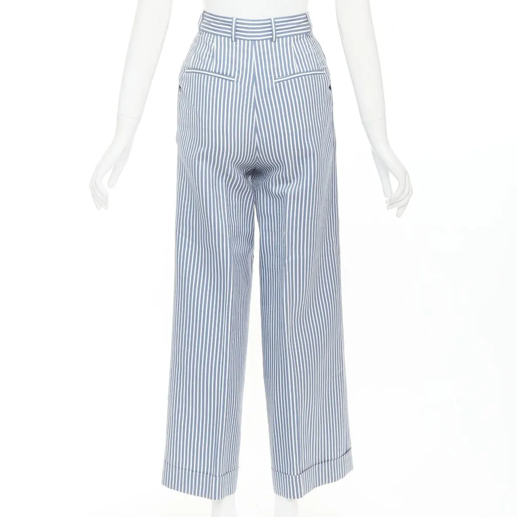Dior Blue Silk Trouser Blue Silk Very good - Box View