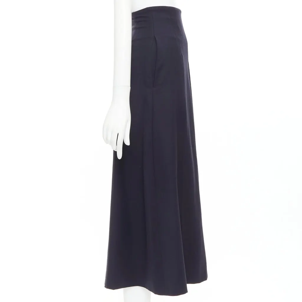 Alexander McQueen Navy Wool Trouser Navy Wool Very good - Inside View