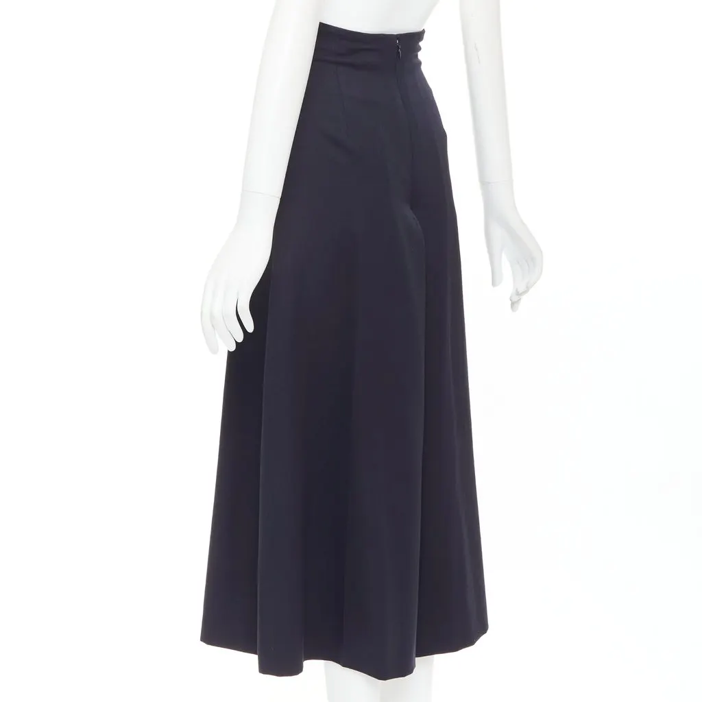 Alexander McQueen Navy Wool Trouser Navy Wool Very good - Box View