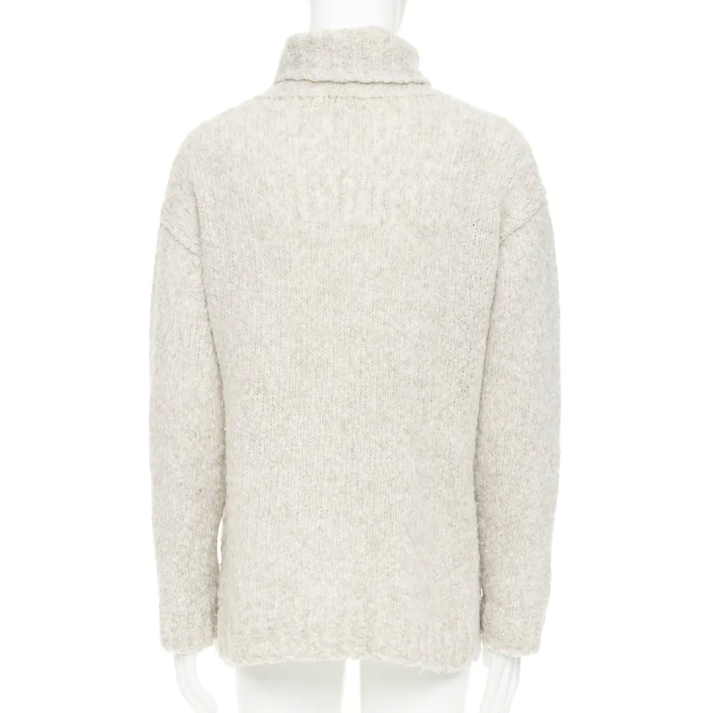 Alexander McQueen Grey Wool Knitwear Grey Wool Very good - Box View