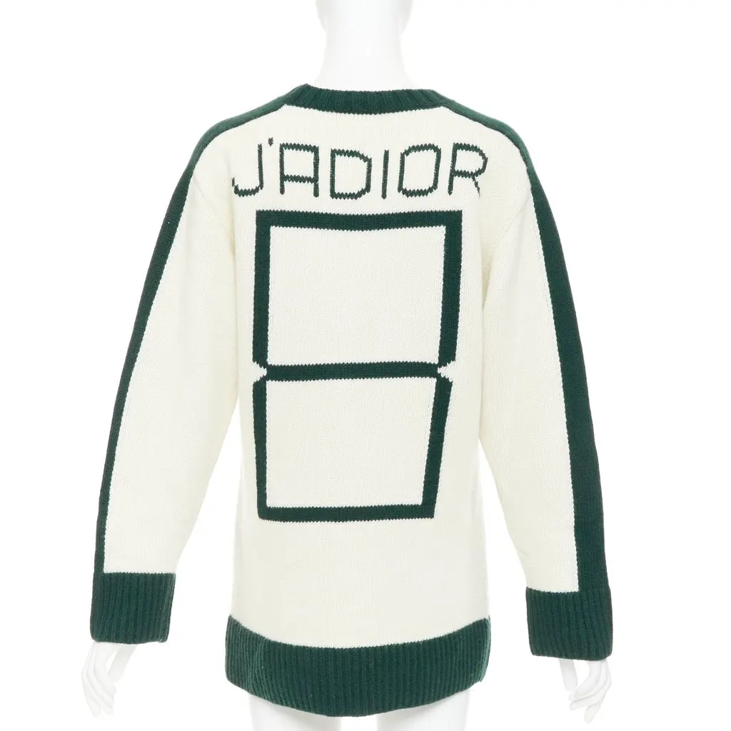 Dior Miss Dior Non Non Green Wool Fair - Back View