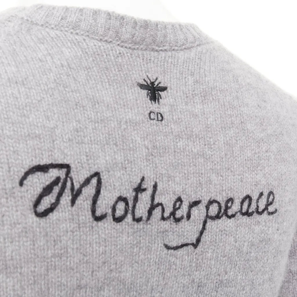 Dior 5 of Swords Grey Cashmere Very good - Back View
