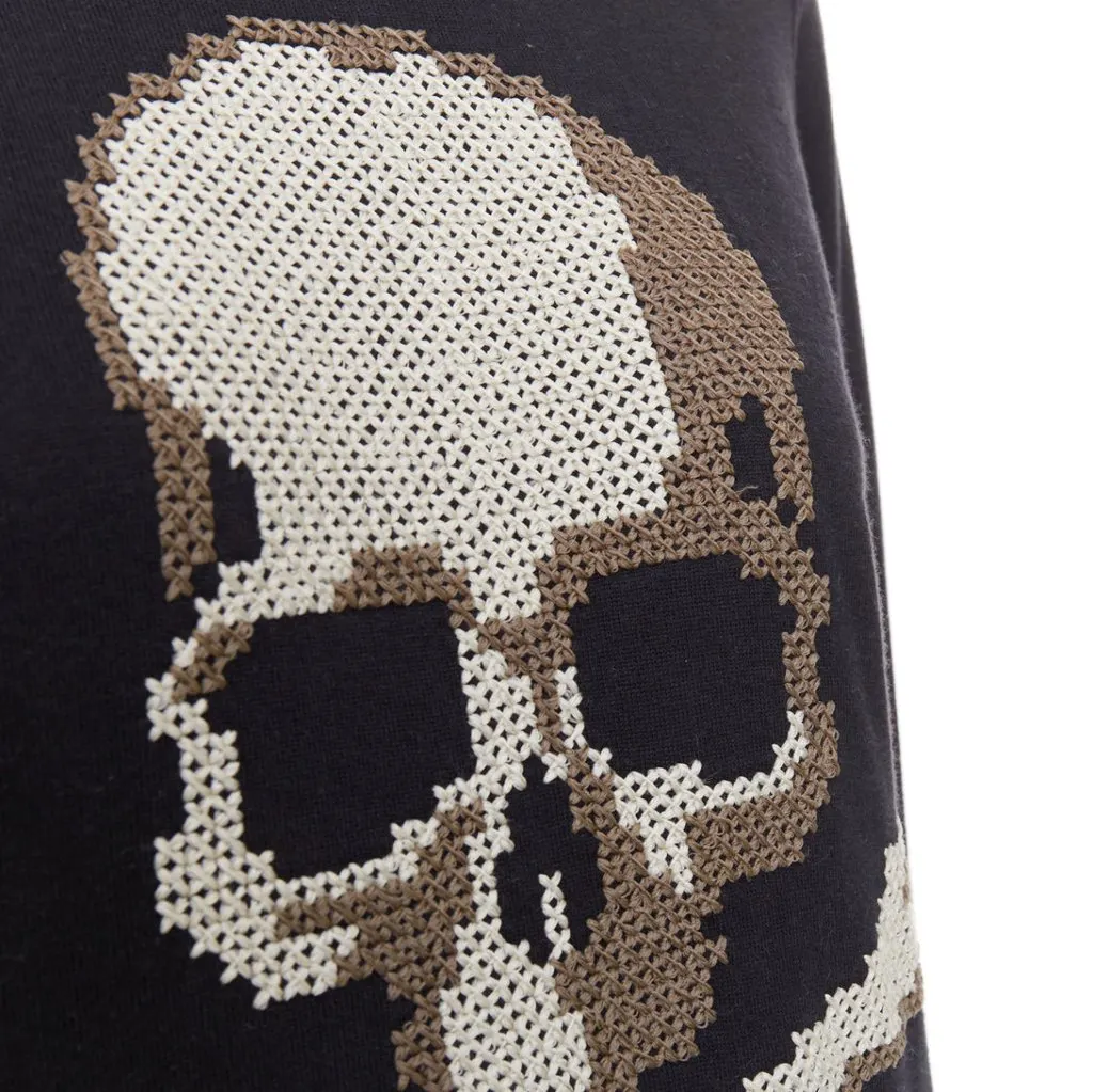 Mastermind Japan Black Cotton Knitwear Black Cotton Good - Back View