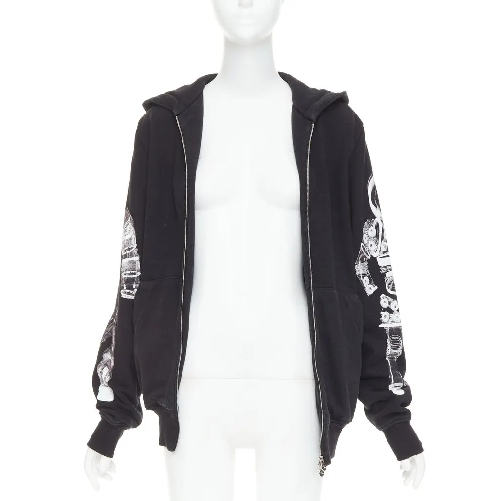 Chanel Black Cotton Knitwear Black Cotton Good - Inside View