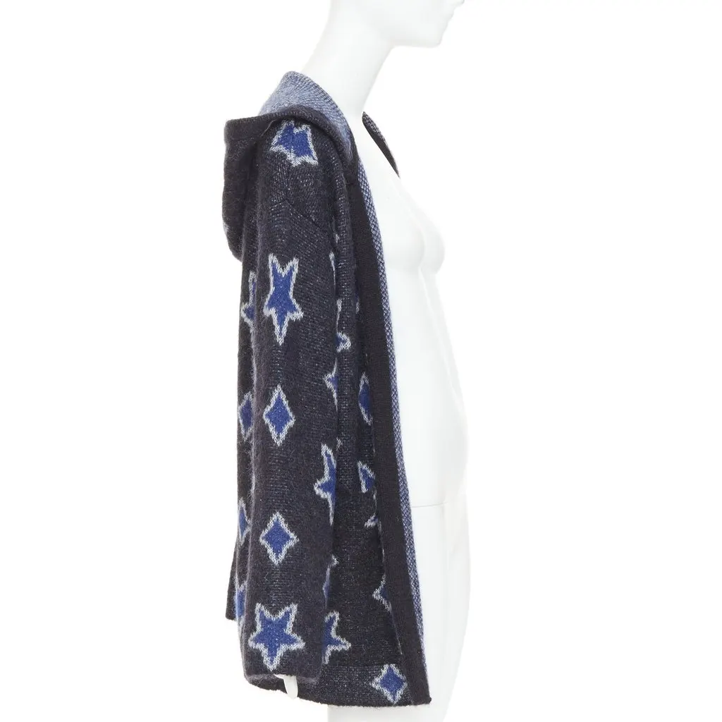 Saint Laurent Blue Wool Knitwear Blue Wool Very good - Model View