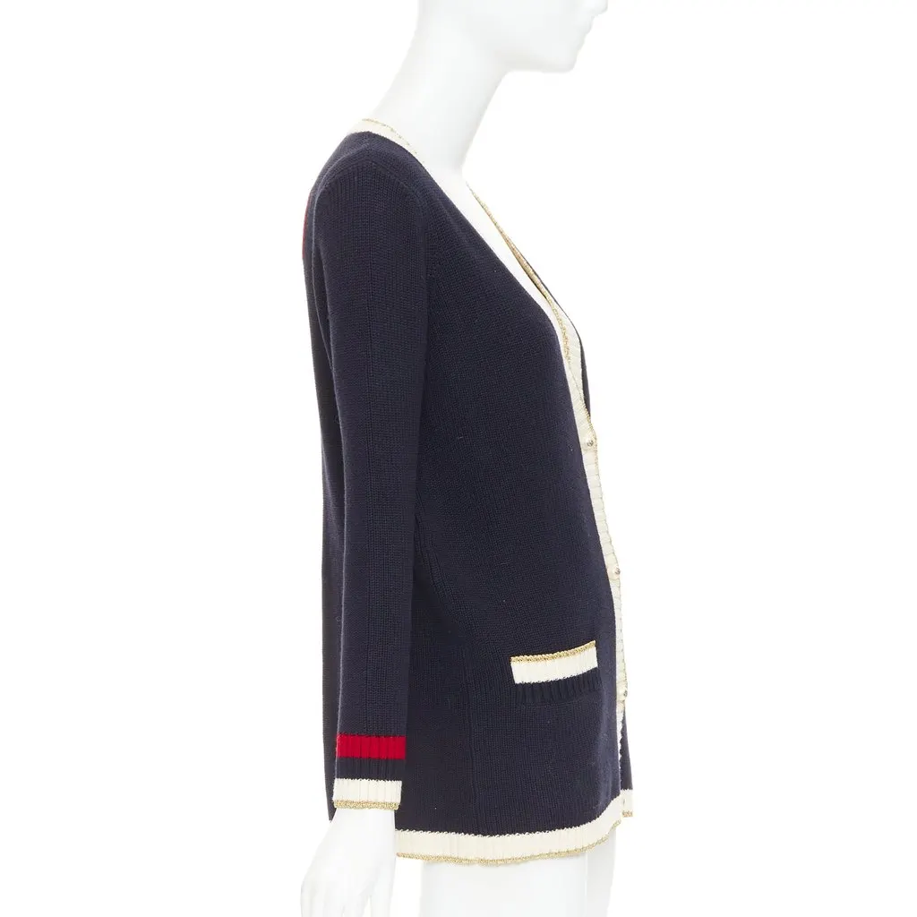 Gucci Navy Cotton Knitwear Navy Cotton Very good - Box View