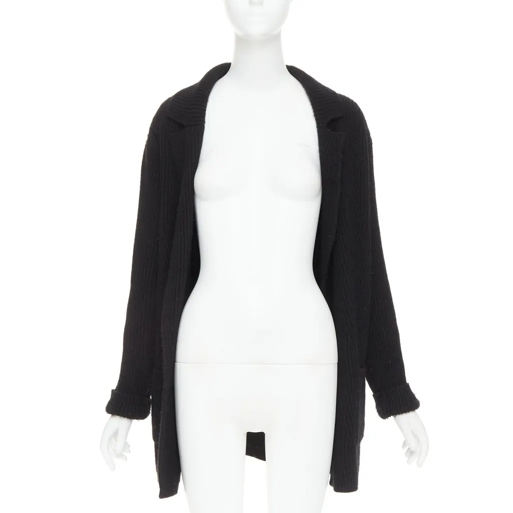 Chanel Gabrielle Coco cardigan Black Cashmere Fair - Back View