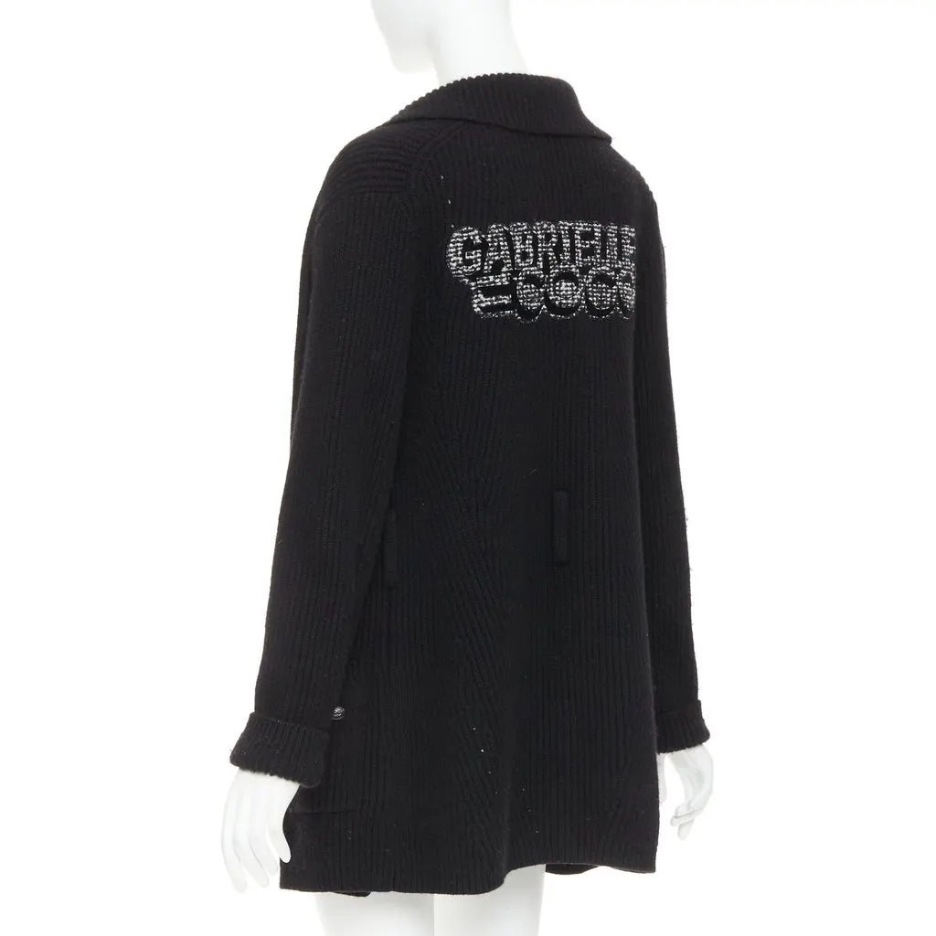 Chanel Gabrielle Coco cardigan Black Cashmere Fair - Box View
