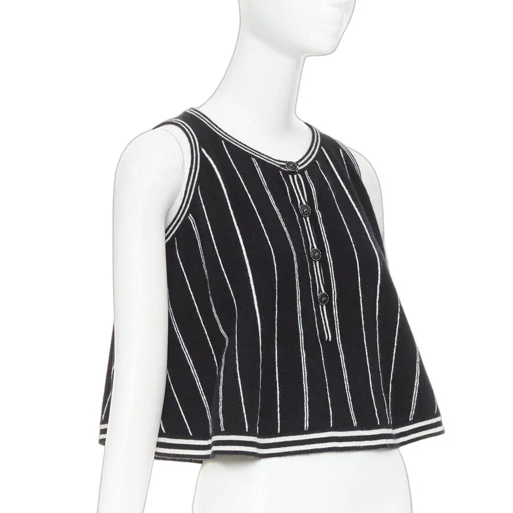Chanel Black Cashmere Knitwear Black Cashmere Very good - Front View