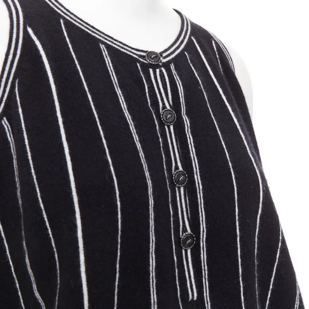 Chanel Black Cashmere Knitwear Black Cashmere Very good - Back View