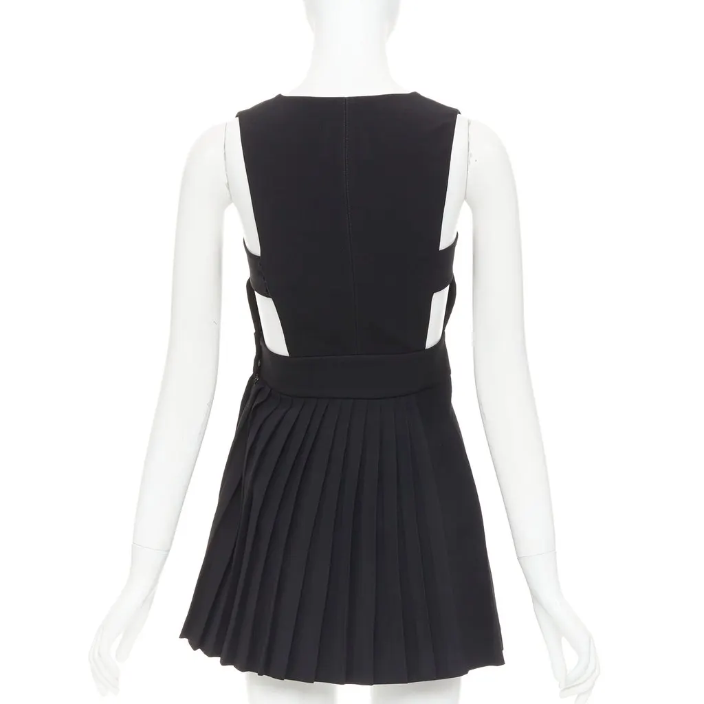 Fausto Puglisi Black Dress Black Acetate Very good - Box View