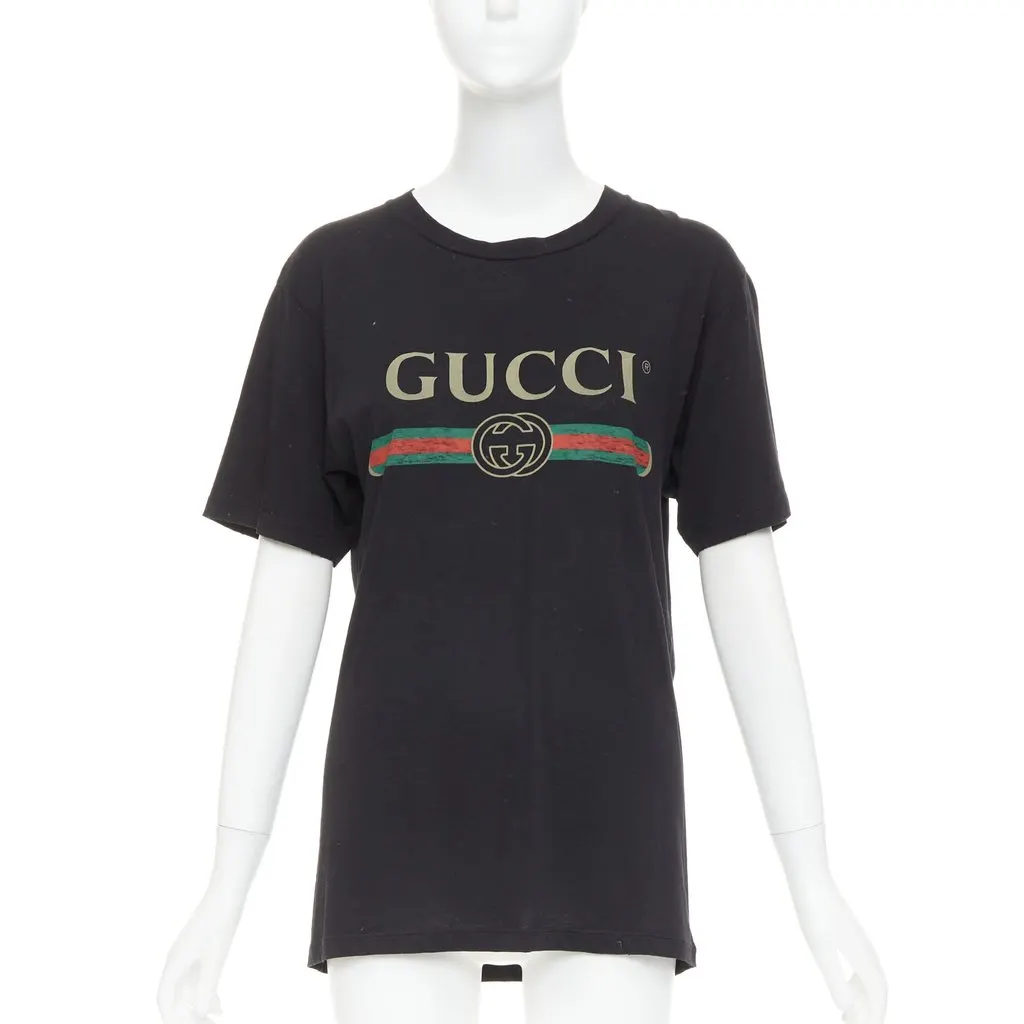 Gucci Black Cotton Top