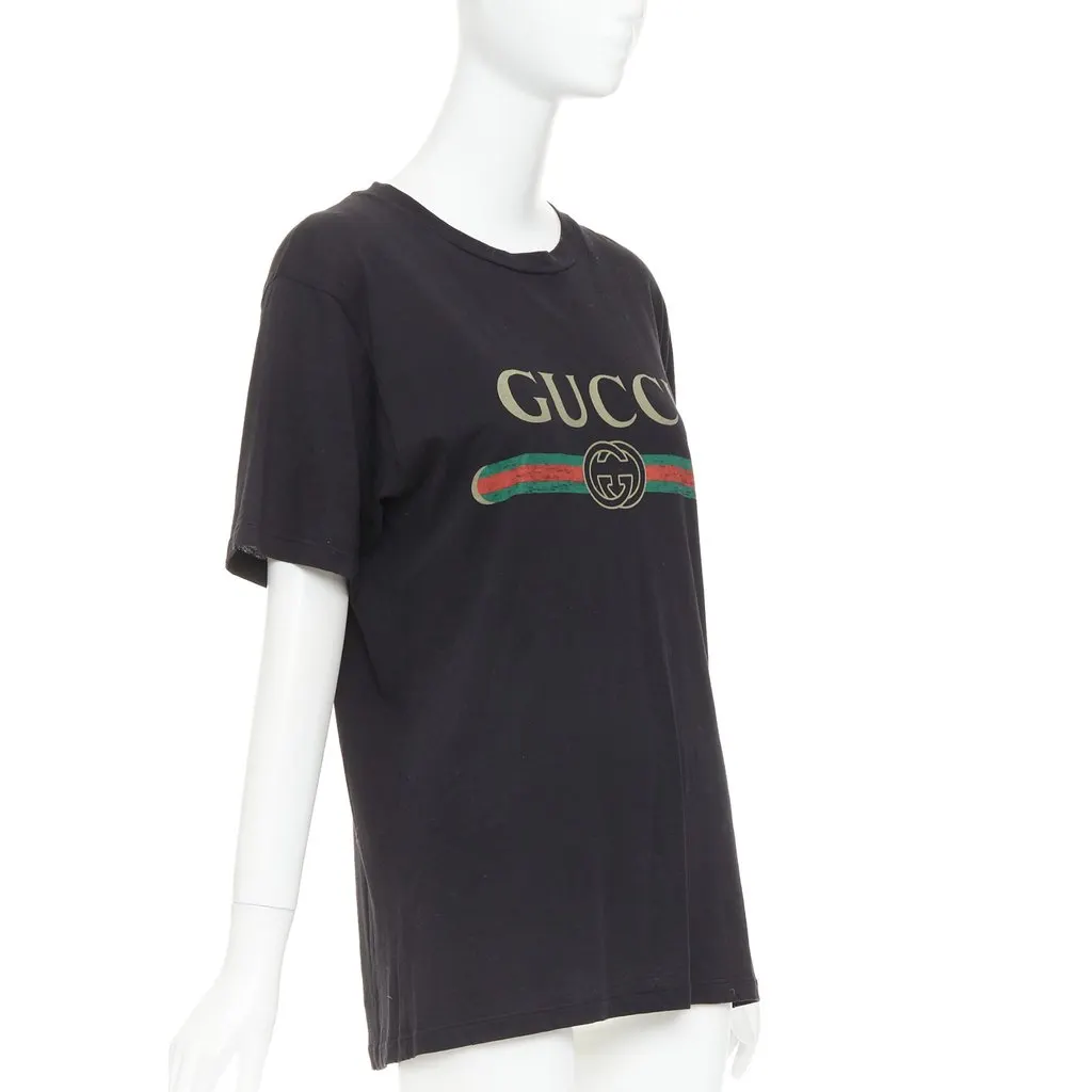 Gucci Black Cotton Top Black Cotton Very good - Inside View