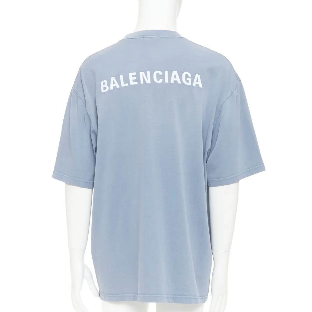 Balenciaga Blue T-Shirt