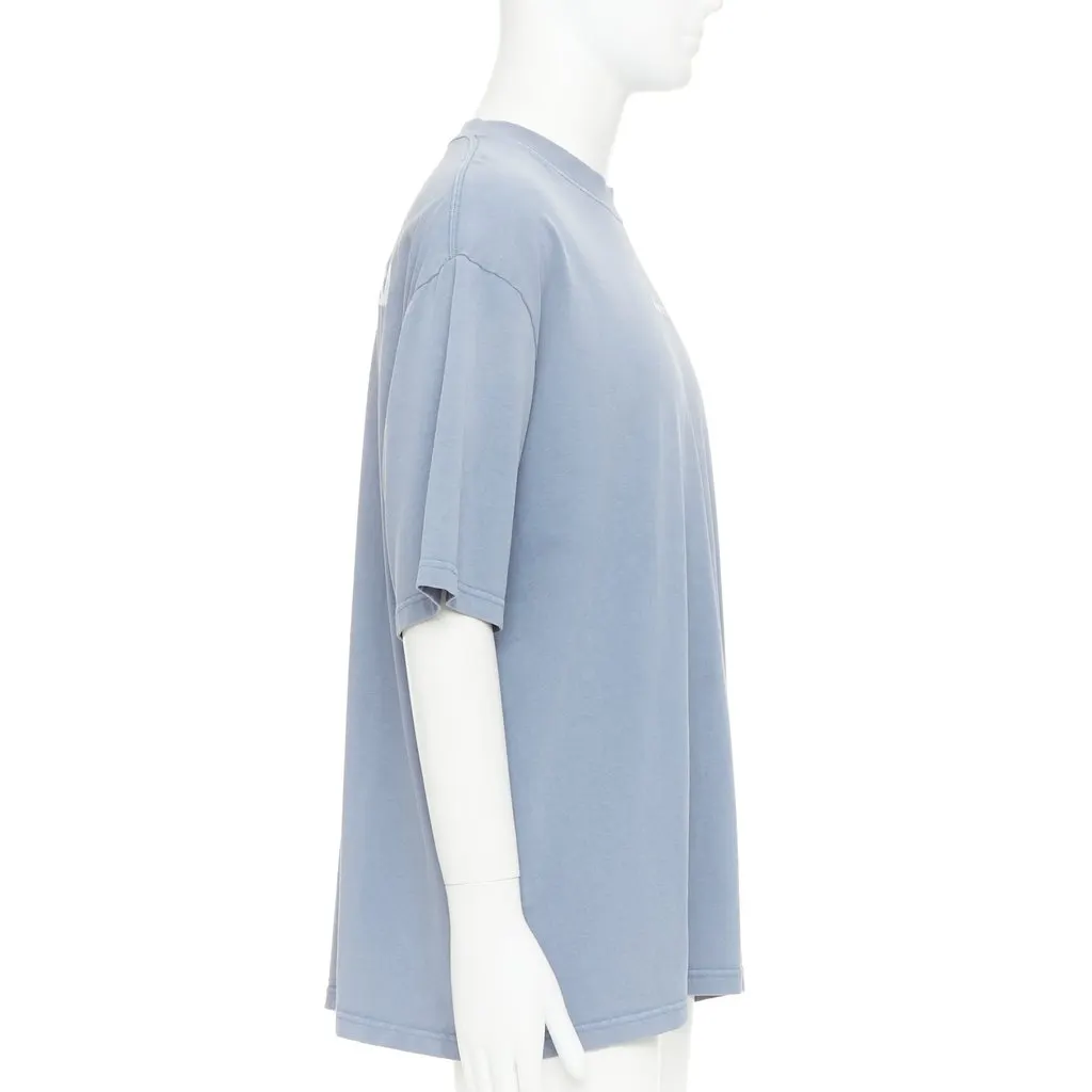 Balenciaga Blue T-Shirt Blue Very good - Box View