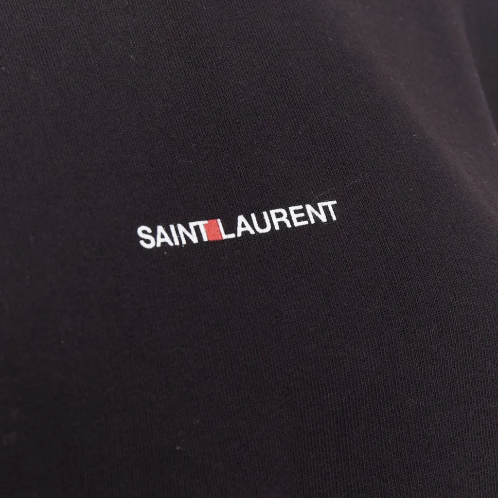 Saint Laurent Black Cotton Top Black Cotton Very good - Back View