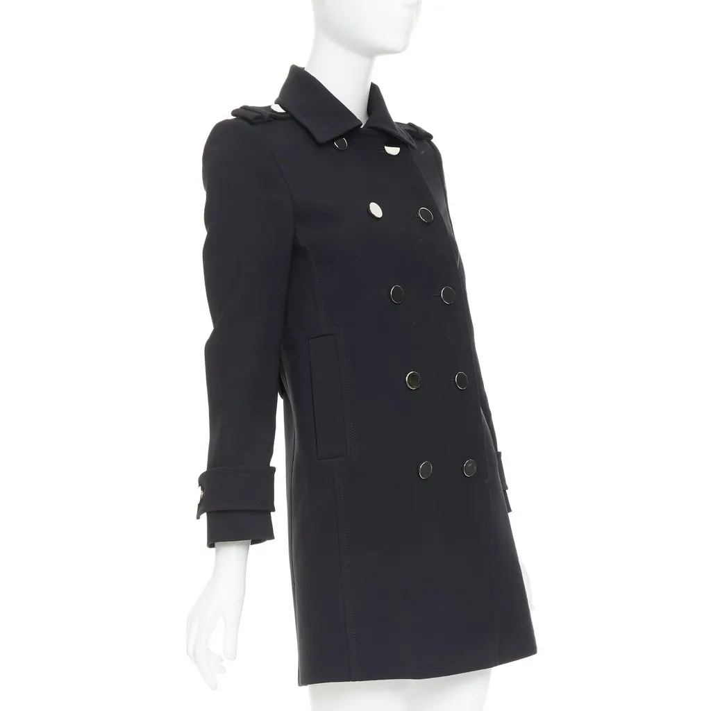 Gucci Black Coat Black Good - Model View