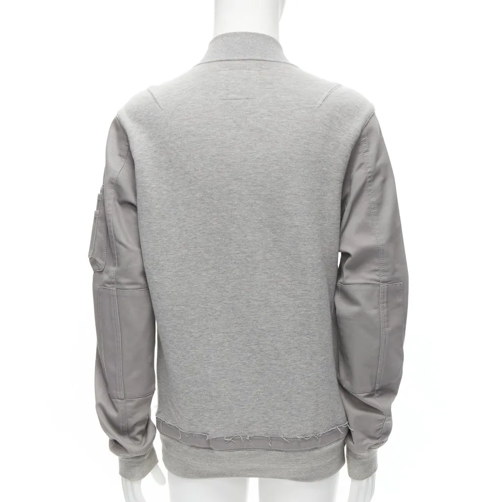 Sacai Grey Casual Bomber Grey Cotton Fair - Box View
