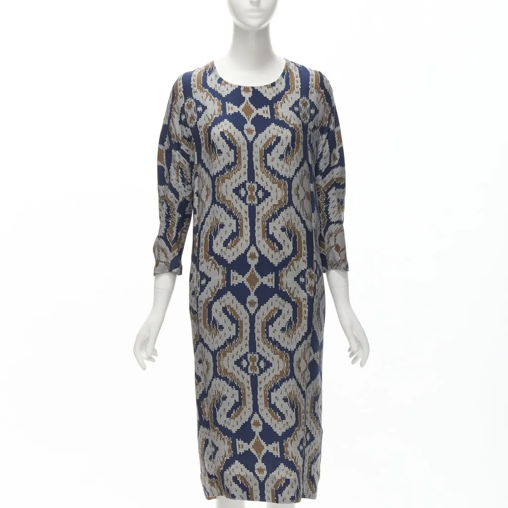 By Malene Birger Ethnic Midi Dress MultiColor Viscose Never worn - Front View