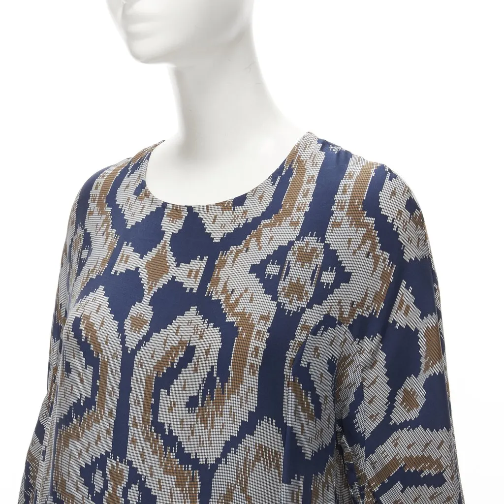 By Malene Birger Ethnic Midi Dress MultiColor Viscose Never worn - Back View
