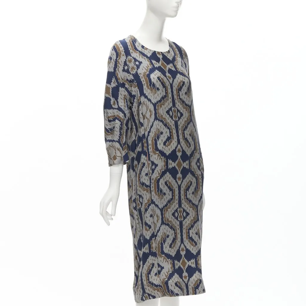 By Malene Birger Ethnic Midi Dress MultiColor Viscose Never worn - Inside View