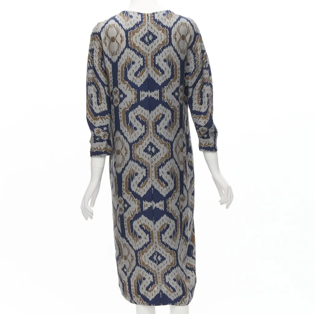 By Malene Birger Ethnic Midi Dress MultiColor Viscose Never worn - Box View