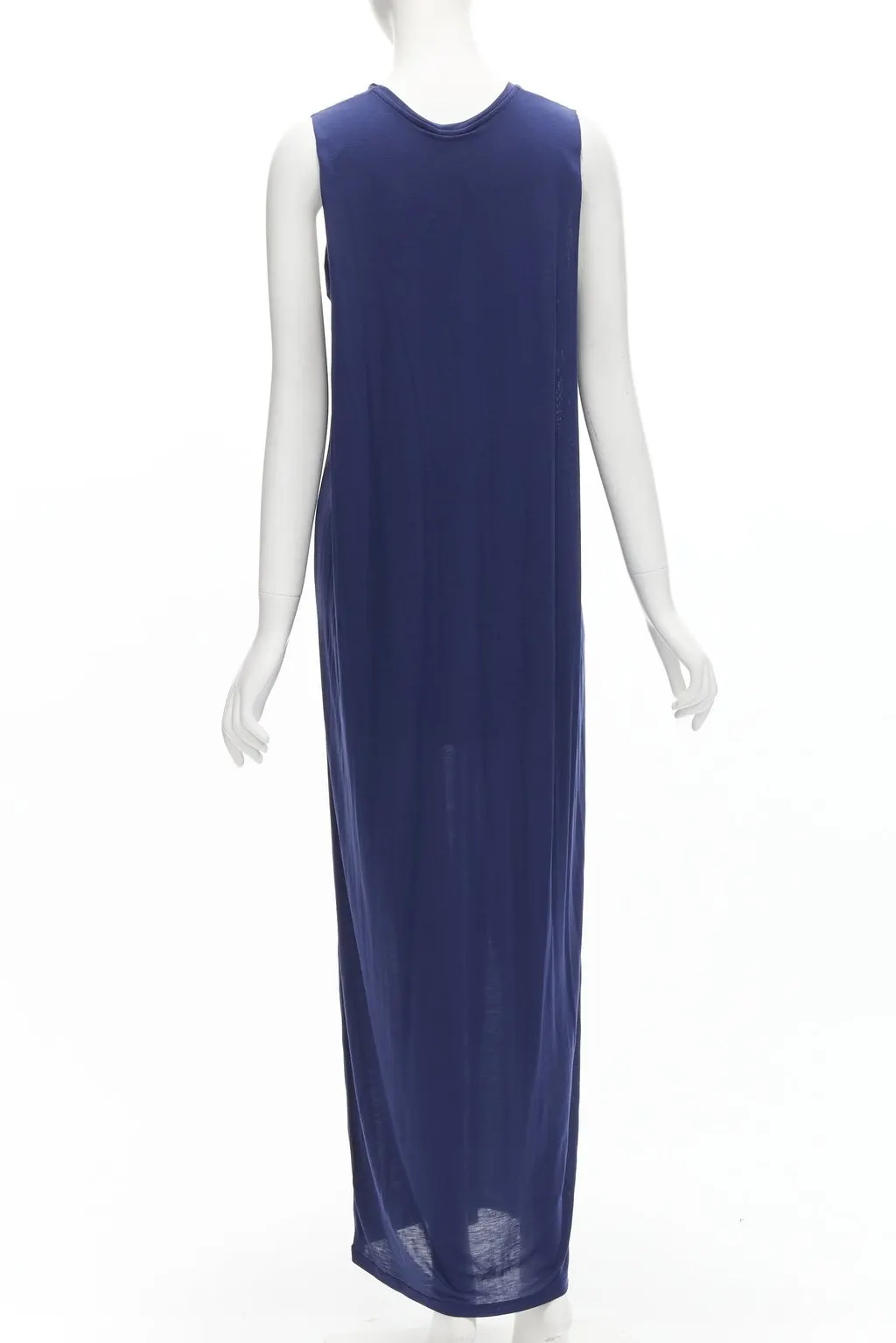 Acne Studios Cape Tank Dress Blue Polyester Never worn - Box View