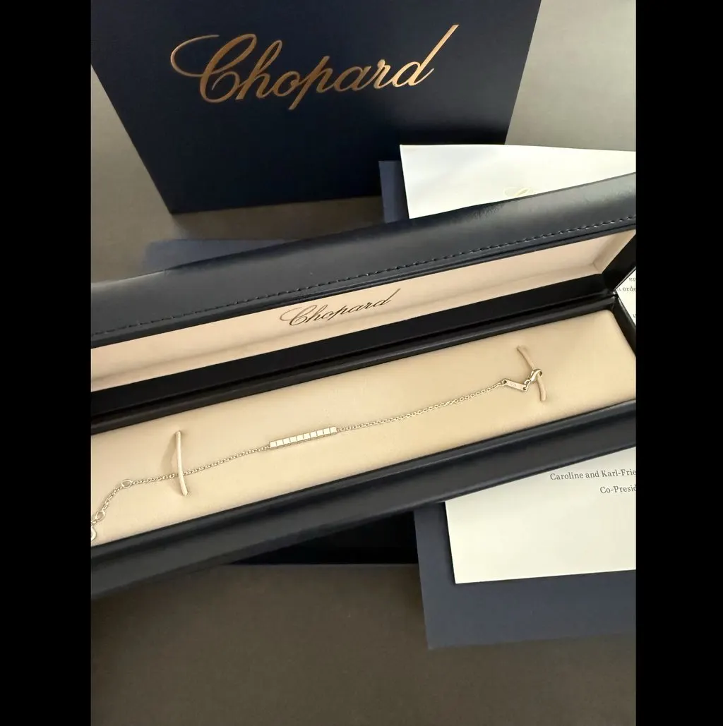 Chopard Ice Cube Silver Silver Good - Back View