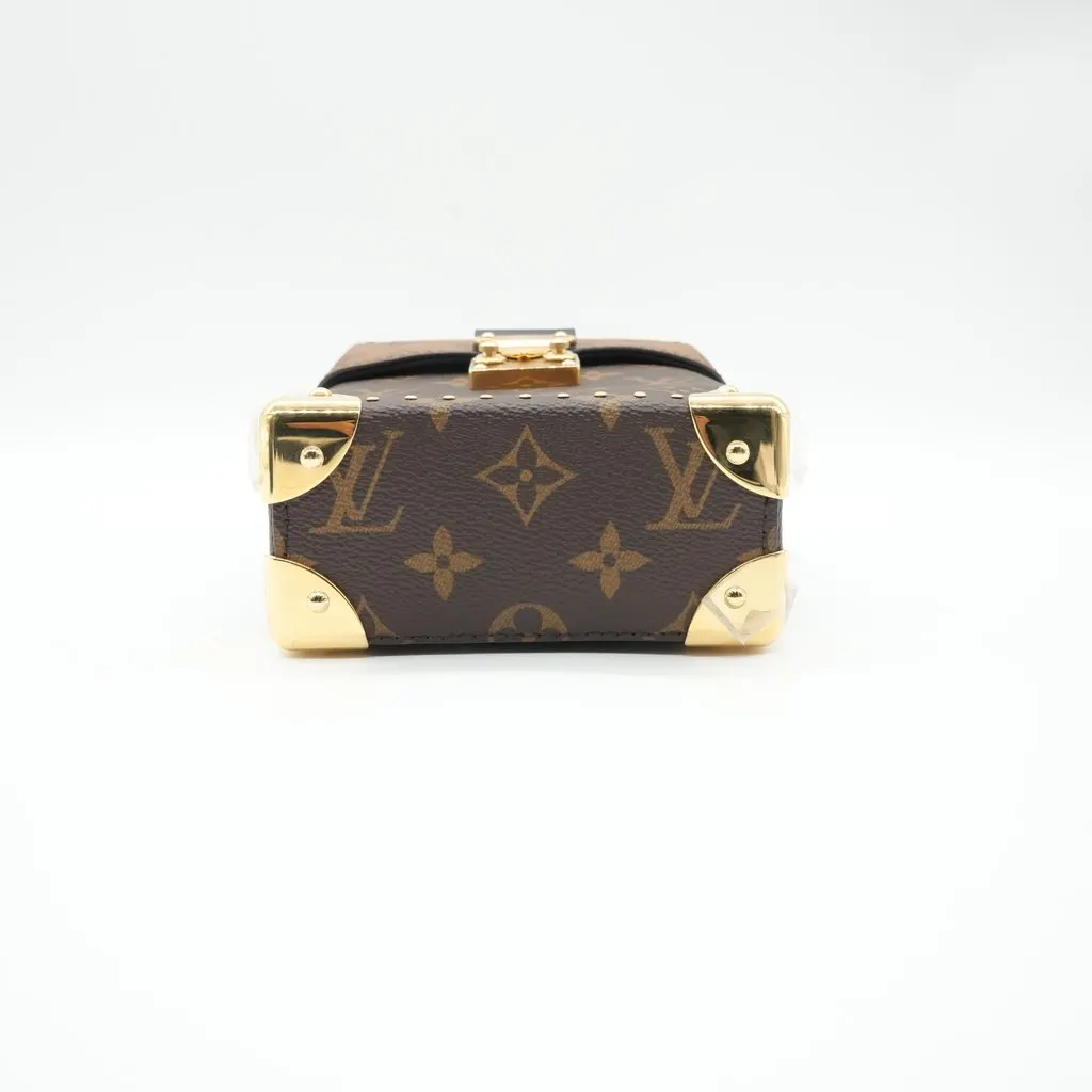 Louis Vuitton Camera Box Reverse Monogram Brown Canvas Very good - Inside View