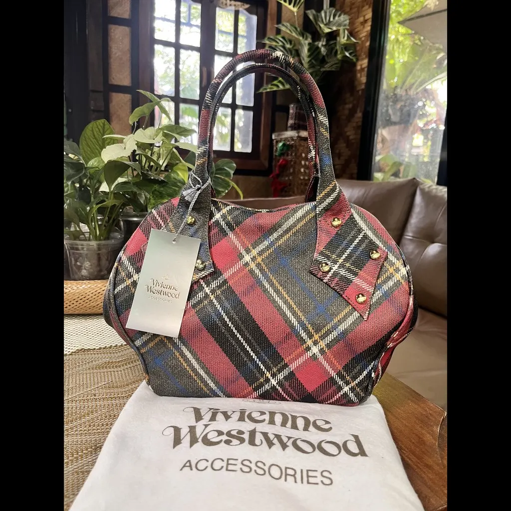 Vivienne Westwood Heart-Shaped Derby Handbag MultiColor Very good - Back View