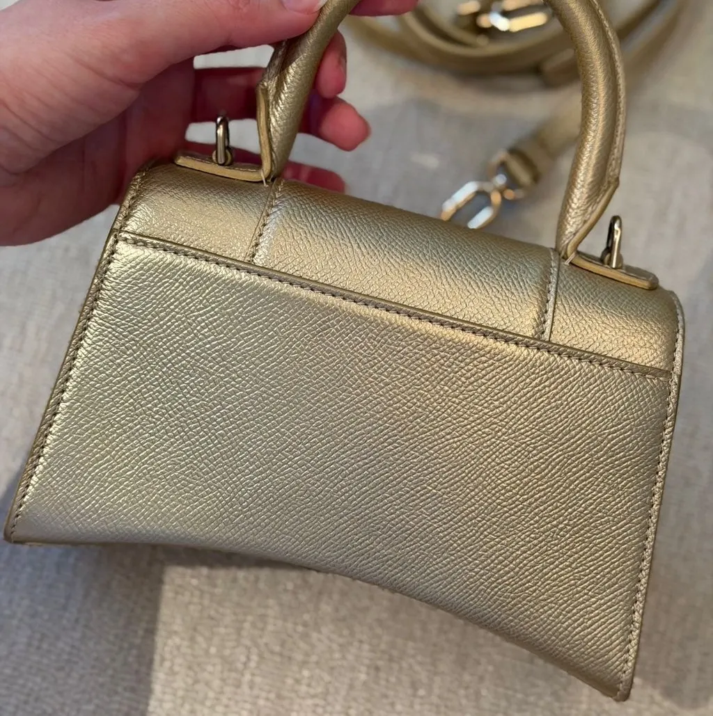 Balenciaga Hourglass Ecru Leather Very good - Back View