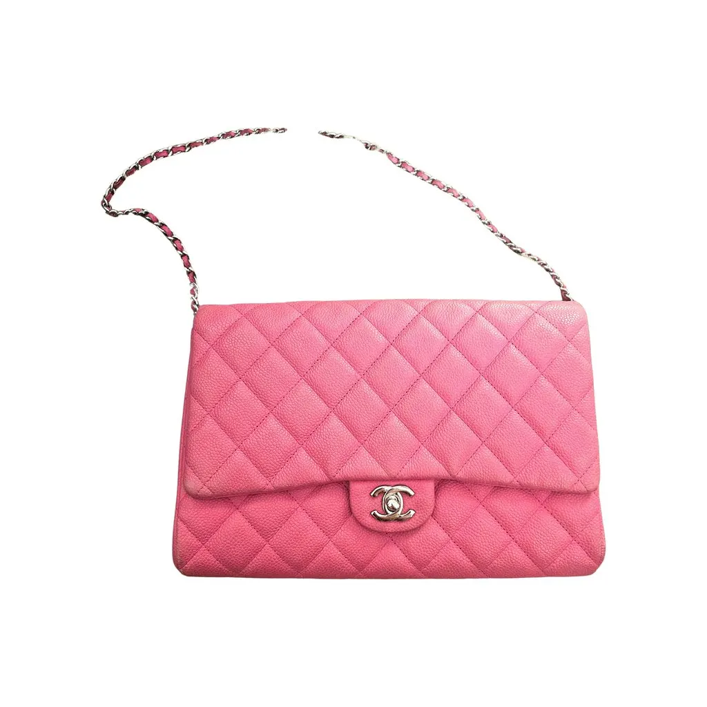 Chanel Matte كافيار بغطاء حقيبة