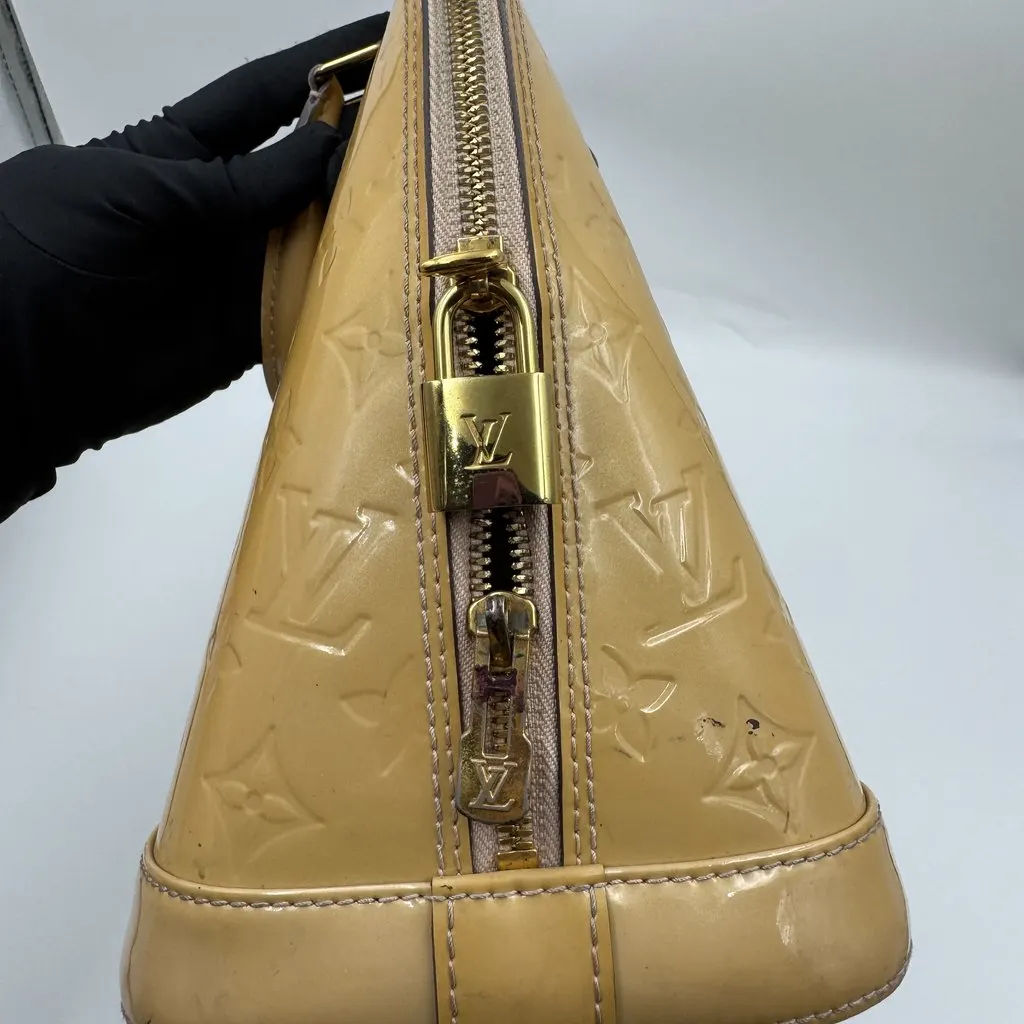 Louis Vuitton Alma Gold Leather Fair - Box View