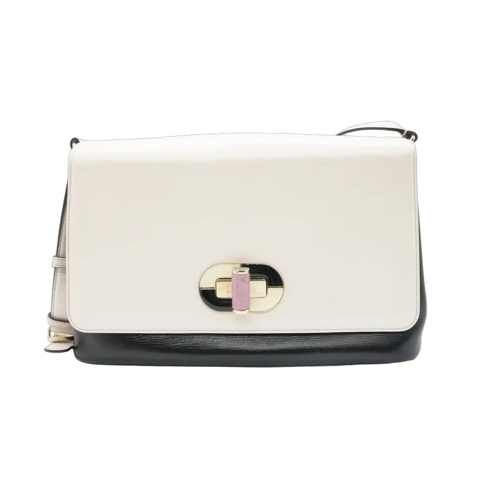 Bvlgari Isabella Rossellini White Shoulder Bag