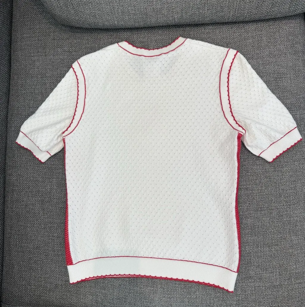 Chanel No.5 White Cotton Very good - Back View