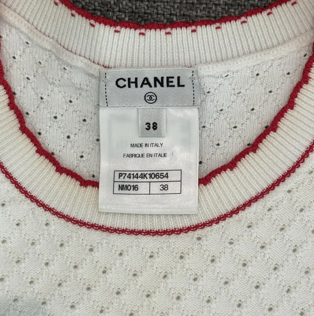 Chanel No.5 White Cotton Very good - Inside View