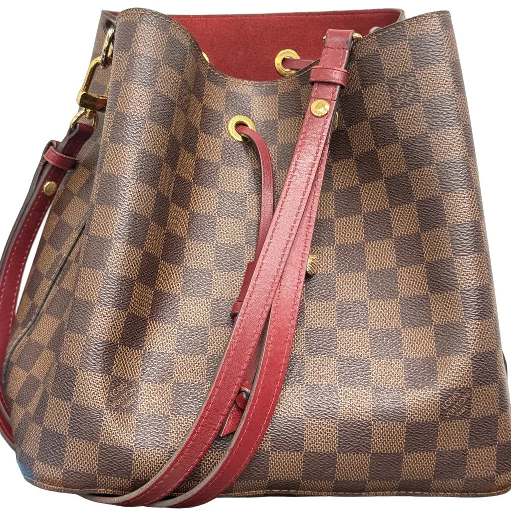 Louis Vuitton NeoNoe Damier Ebene Cherry