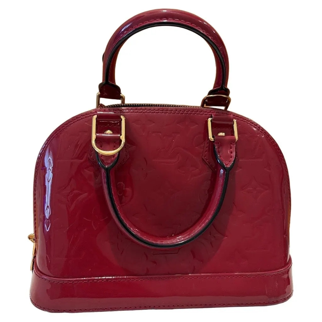 Louis Vuitton Alma BB Monogram Vernis Pomme d'Amour