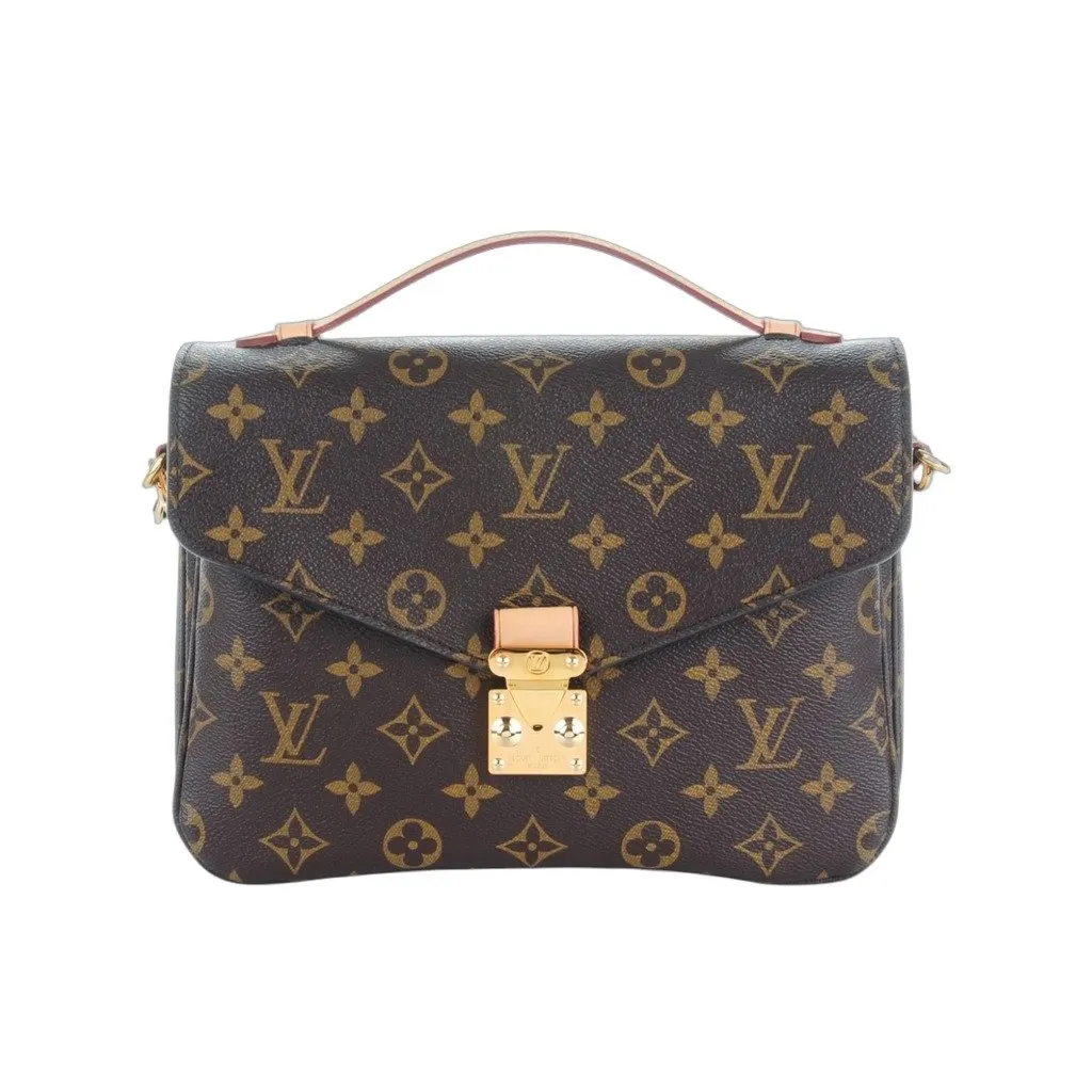 Louis Vuitton Metis Brown Leather Very good - Front View