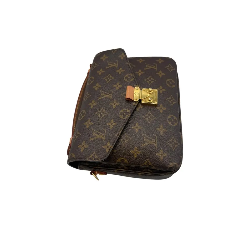 Louis Vuitton Metis Brown Leather Very good - Box View