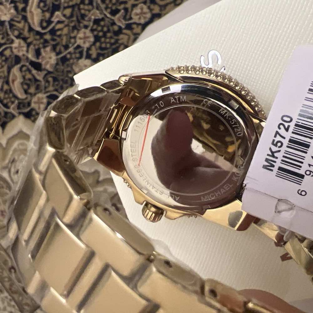 Michael Kors Mk5720 Camille Gold Never worn, with tag - Inside View