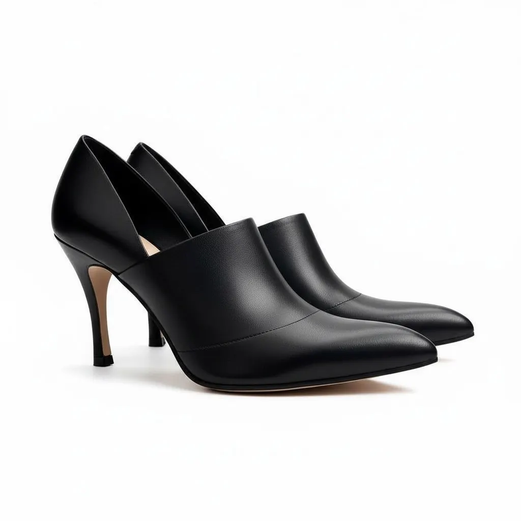 Loewe Loewe Cómic Pumps 95 Black Leather Never worn, with tag - Front View