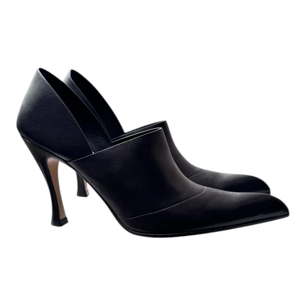 Loewe Loewe Cómic Pumps 95 Black Leather Never worn, with tag - Model View