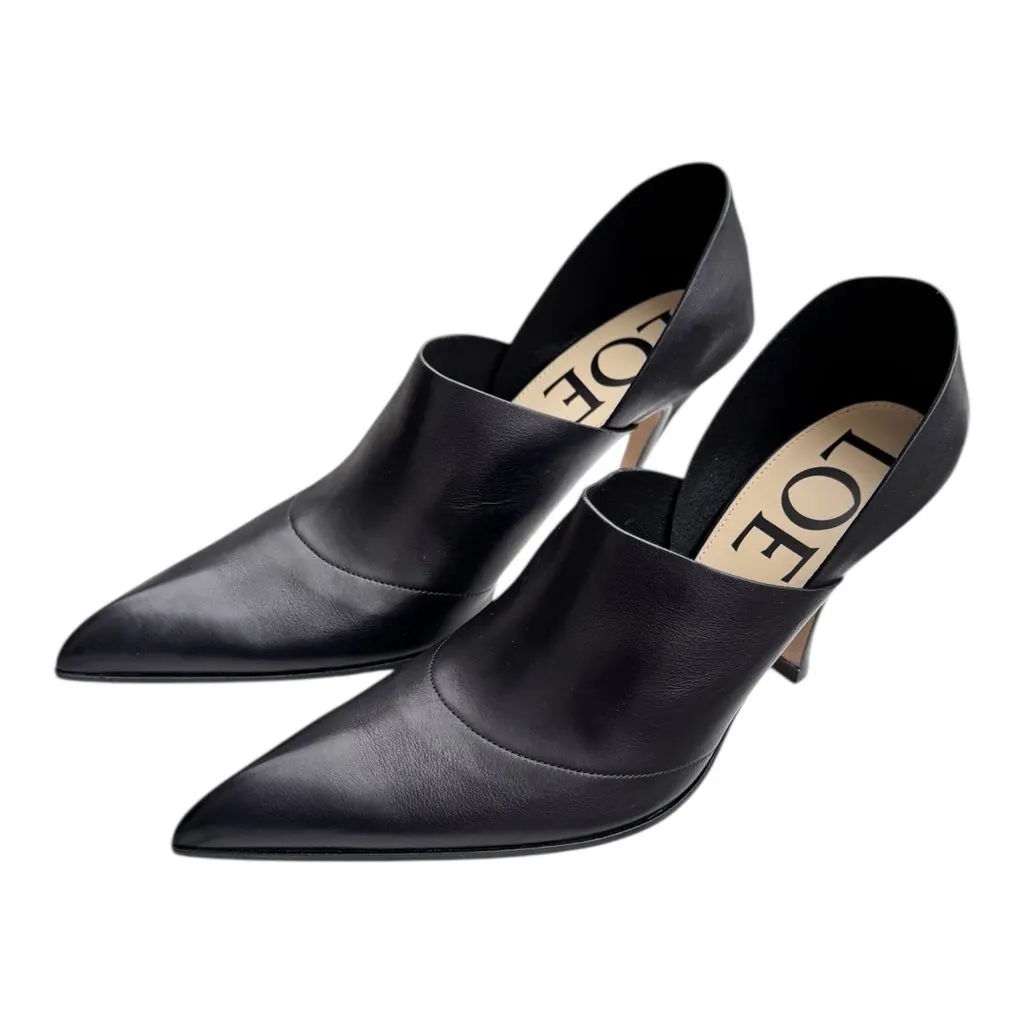 Loewe Loewe Cómic Pumps 95 Black Leather Never worn, with tag - Box View