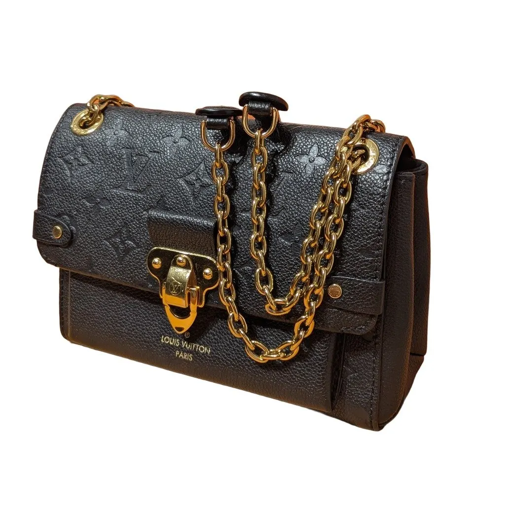 Louis Vuitton Vavin Black Leather Very good - Front View